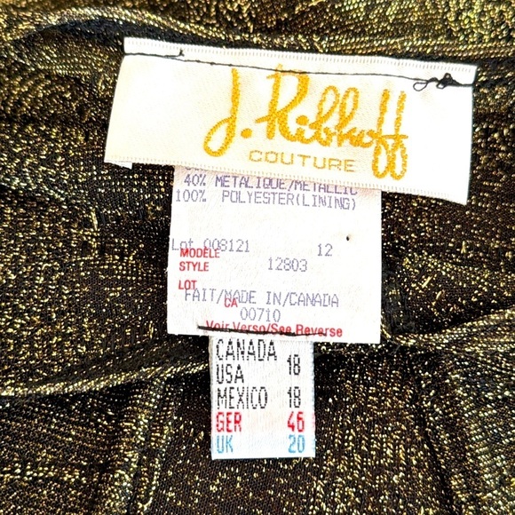 J. Ribkoff Couture Shimmer Sheer Cardigan - Picture 10 of 12